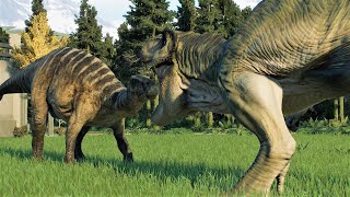 BULL REX (JP3) VS IGUANODON (Dominion) - Jurassic World Evolution 2