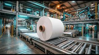 How Tissue is Made - The Massive 10-Step Factory Process