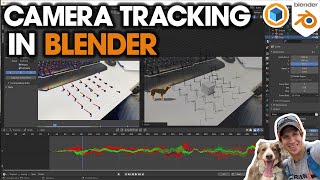 Getting Started with CAMERA TRACKING in Blender - Step by Step Beginner Tutorial