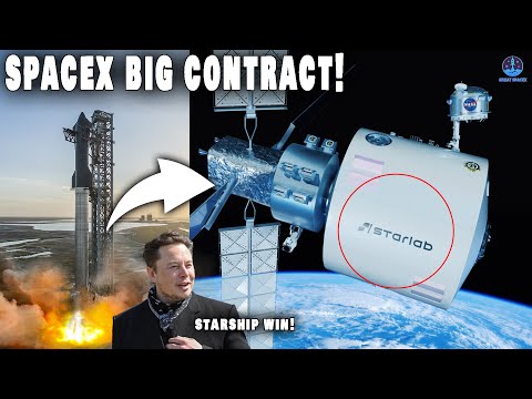SpaceX Starship just won a BIG contract to launch NASA's new space station!