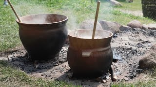 Brewing Beer in the Danish Stone Age (subtitles)   Ølbrygning i Stenalderen, Sagnlandet