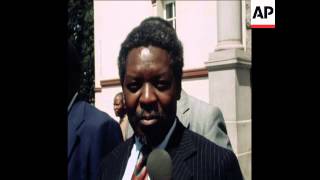 UPITN 18 11 79 ZAPU PRESS CONFERENCE ON POLITICAL MEETING BAN