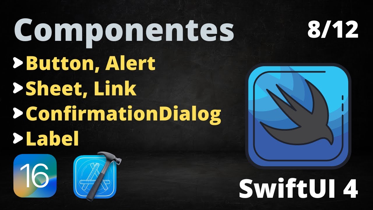 8 - Button, Alert, ConfirmationDialog, Sheet, Link, Label - Curso De ...