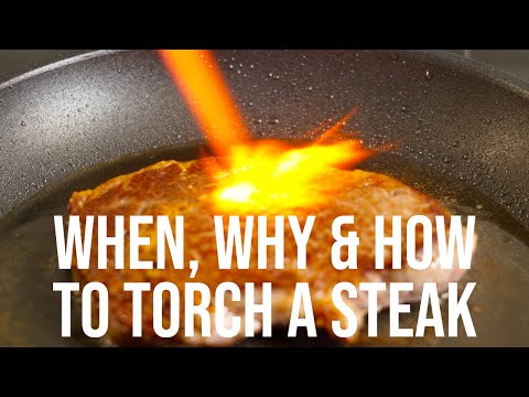 Is there a good reason to burn a steak?