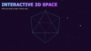 How To Create 3D Interactive Website With HTML, CSS & JavaScript