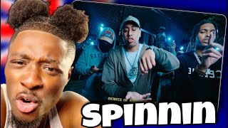 ONEFOUR \u0026 Nemzzz - SPINNIN (Segway Remix) (Official Visualiser) 🇦🇺 REACTION