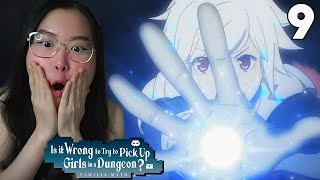 MY SHINING HERO?!👀 DanMachi Episode 9 Reaction & Review (SEASON 1)