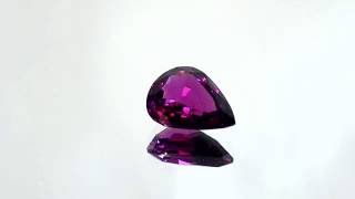 RARE COLOR NEW FIND MOZAMBIQUE PURPLE RHODOLITE GARNET  3 17CT