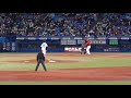 【初登板で見逃し三振】奥川恭伸投手　東京ヤクルトスワローズ