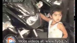 Sri Siddi Vinayaka Bajaj New Showroom at L B Nagar, Hyderabad - hybiz.tv