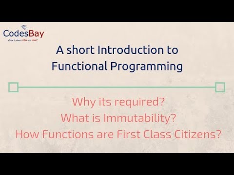 A Short Introduction To What Is Functional Programming And Its ...