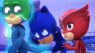 ‪睡衣小英雄 第1季 | 精选合集 | 猫头鹰女搞笑特辑 | PJ Masks Chinese | 动画片