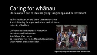 Maori digital stories about whanau caregiving - My Mum