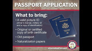 HOW DO I: Apply for a passport.