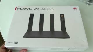 HUAWEI WiFi AX3 Pro: Abrindo a caixa do novo roteador para melhorar a velocidade da internet em casa