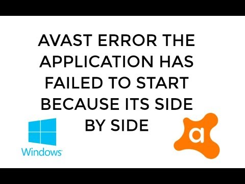 Ошибка Avast. Не удалось запустить приложение, так как оно работает параллельно.