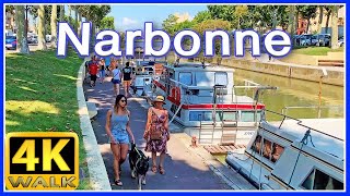 【4K】WALK Narbonne FRANCE 4k video SLOW TV travel channel HDR