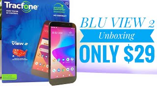 BLU VIEW 2 Unboxing and Hands-on Tracfone