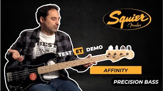 Squier Affinity Precision 🎸 Unboxing, test et démo (Review)