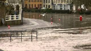 Inondations Quimperlé le 3 mars 2014