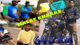 MY HOME TO VIZAG SOLO RIDE 640KM | Odisha KA to Visakhapatnam solo Ride ! Khatarnak ride tha bhai 🏍😃