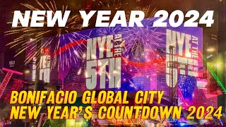 Bonifacio Global City 2024 New Year’s Countdown | NYE At The 5TH!