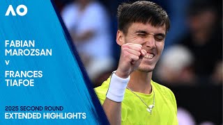 Fabian Marozsan v Frances Tiafoe Extended Highlights | Australian Open 2025 Second Round