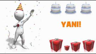 ¡FELIZ CUMPLEAÑOS YANI!