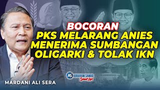 Bocoran, PKS Melarang Anies-Cak Imin Menerima Sumbangan Oligarki & Tolak IKN | #SPEAKUP