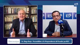 #DiegoEnMedios | Entrevista a Diego Borja en Ecuador en Directo.