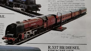 My Hornby Train Sets R542 Duchess Mail Train Set 1980 1981