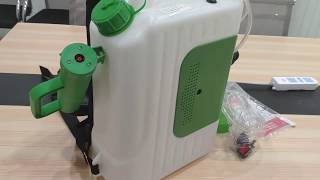 KB-15006E 10L Backpack Electric ULV Fogger Sprayer Cold Fogging Machine 110V 1400W US Plug