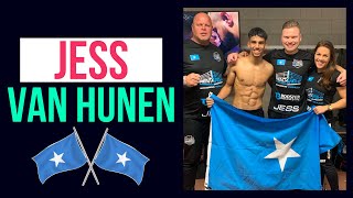 SOMALI FIGHTER SMASHES OPPONENT | JESS VAN HUNEN