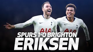 CHRISTIAN ERIKSEN'S LATE BRIGHTON WINNER | Spurs 1-0 Brighton & Hove Albion
