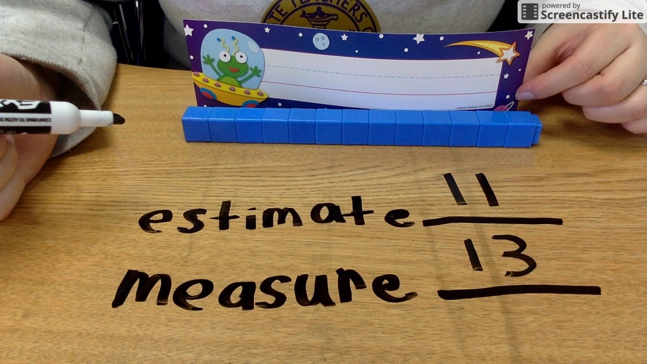 Estimate And Measure - YouTube