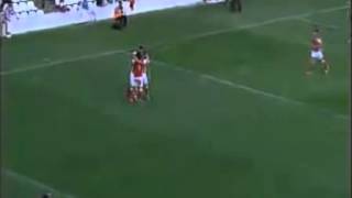 Cebollazo de Aguntín que hace el 2-1