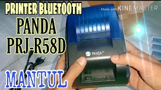 Printer bluetooth PANDA PRJ-R58D | review singka