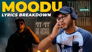 Brodha V - Moodu - Lyrics Breakdown & Review | @BrodhaV @TVSNTORQ