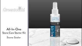 Greentouch Home Stone Sealer | All-In-One Stone Care Kit