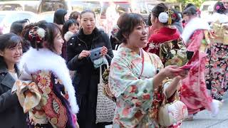 Adult ceremony  成人式　渋谷区の新成人　2019年1月14日