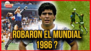 MARADONA ROBO el MUNDIAL? la MANO de DIOS 1986 (ARGENTINA)