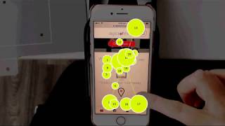 Eye Tracking on Mobile - Gaze map