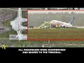 runway excursion gear collapse united b737 8 max at houston