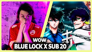 A Partida do Século - Blue Lock Eleven X Sub-20 Japão (Blue Lock) | Theuz | REACT DO MORENO