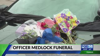 Funeral held for London officer killed in wreck