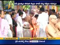 srivari annual brahmotsavam 2018 grandly begins cm chandrababu attends at tirumala