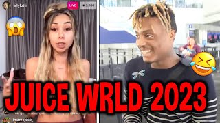 Ally Lotti Speaks On Juice Wrld Coming Out Of Hiding 2023..*LEAKED FOOTAGE*