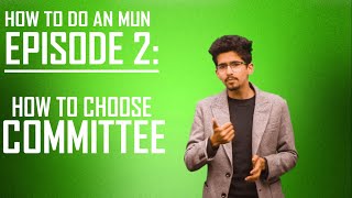 Choosing a committee | How to do an MUN