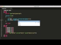 Javascript Tutorial - DOM using Nodes and removing elements