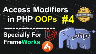 Explanation of Access Modifiers in PHP OOPs - OOPs for Framework Users in PHP #4